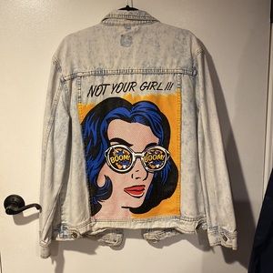 Acid Wash Jean Jacket
